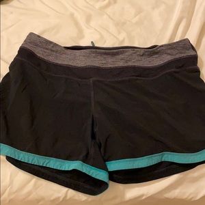Lululemon run times shorts size 6